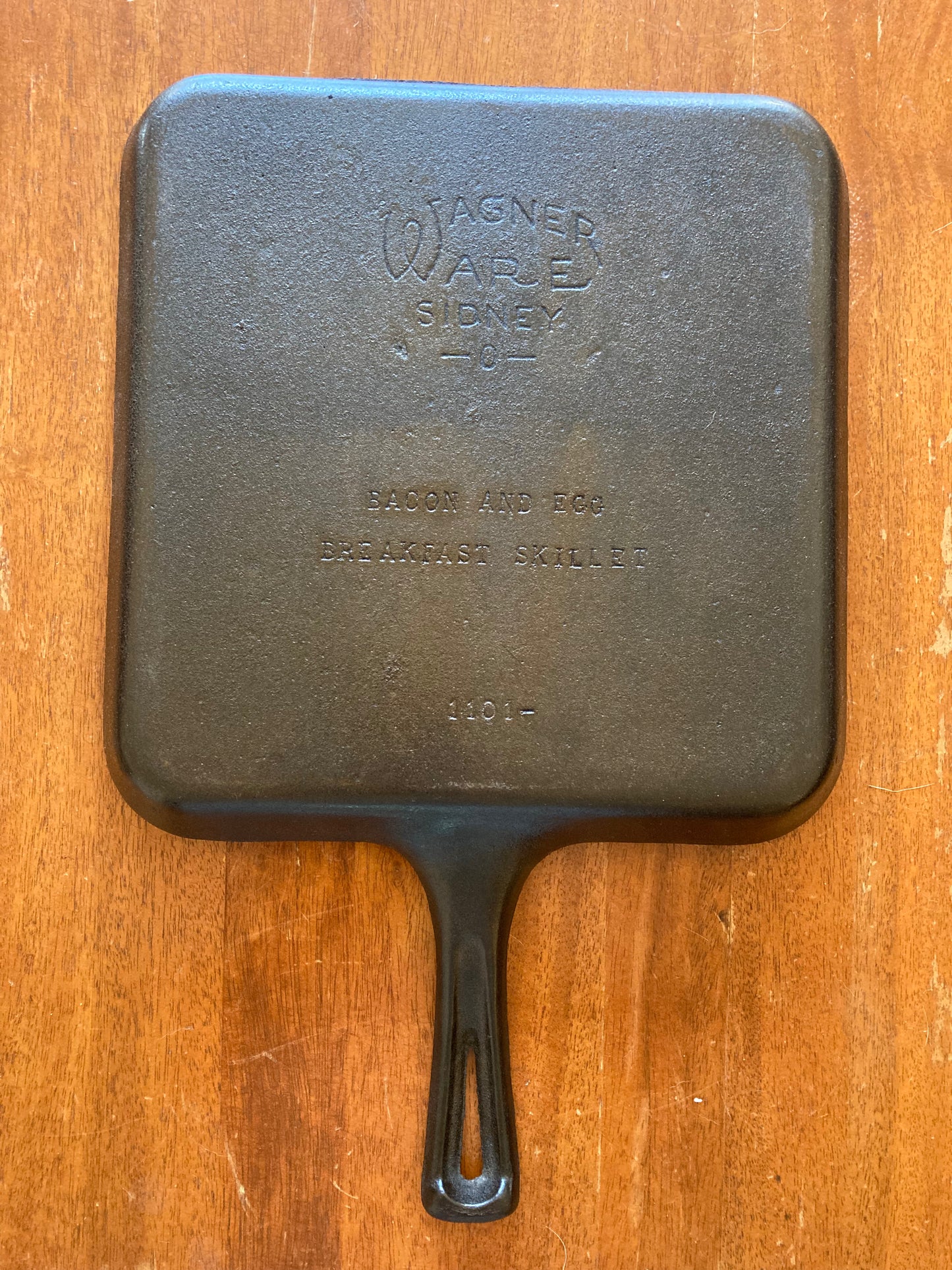 Wagner Ware Bacon and Egg Breakfast Skillet