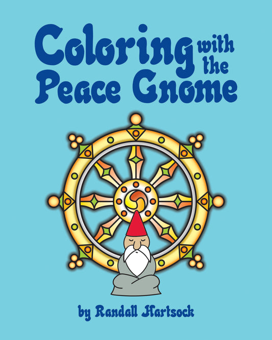 Coloring with the Peace Gnome