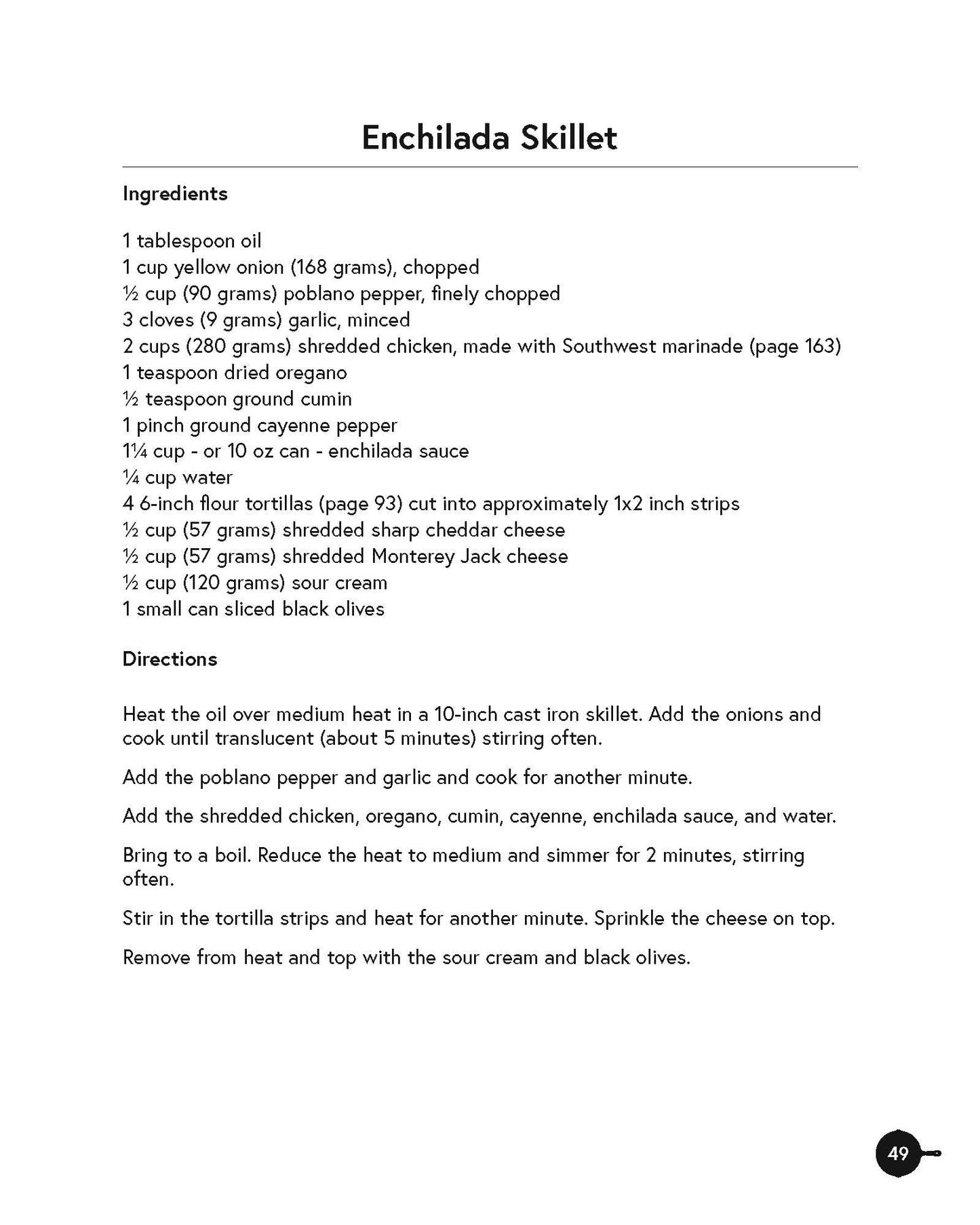 Tulsa Cast Iron's Recipes for a 10-Inch Skillet